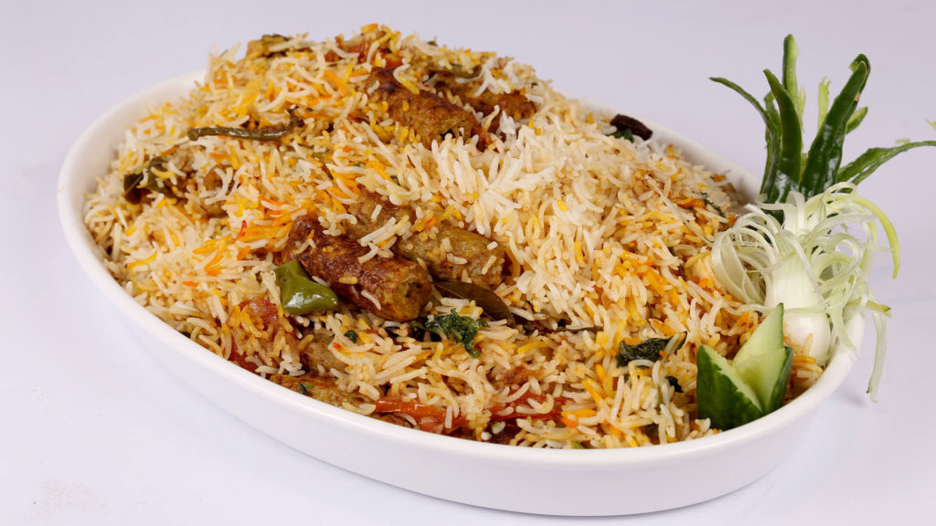 Kabab Biryani